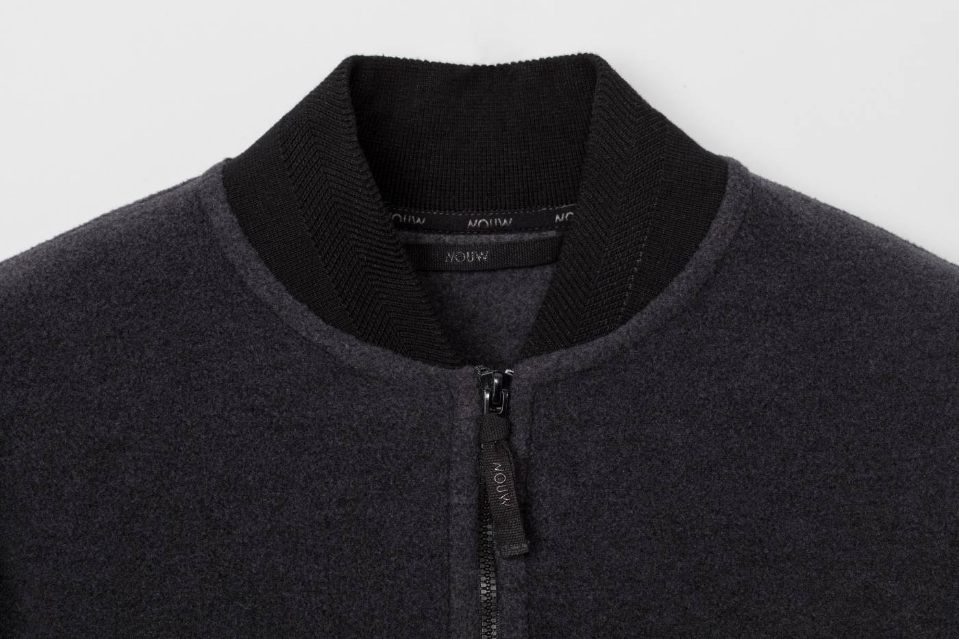 NOUW Fleece Bomber – anthracite