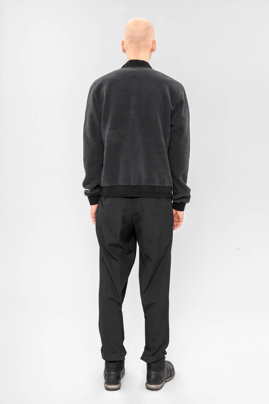 NOUW Fleece Bomber – anthracite