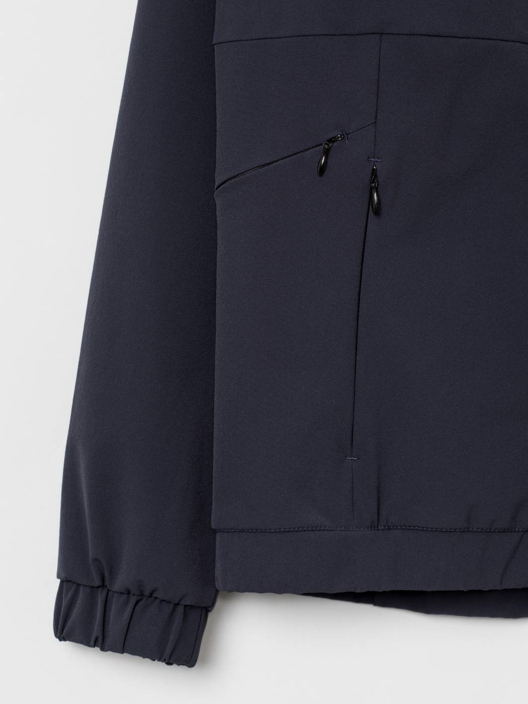 Detail Tasche leichte wasserabweisende Softshell Jacke