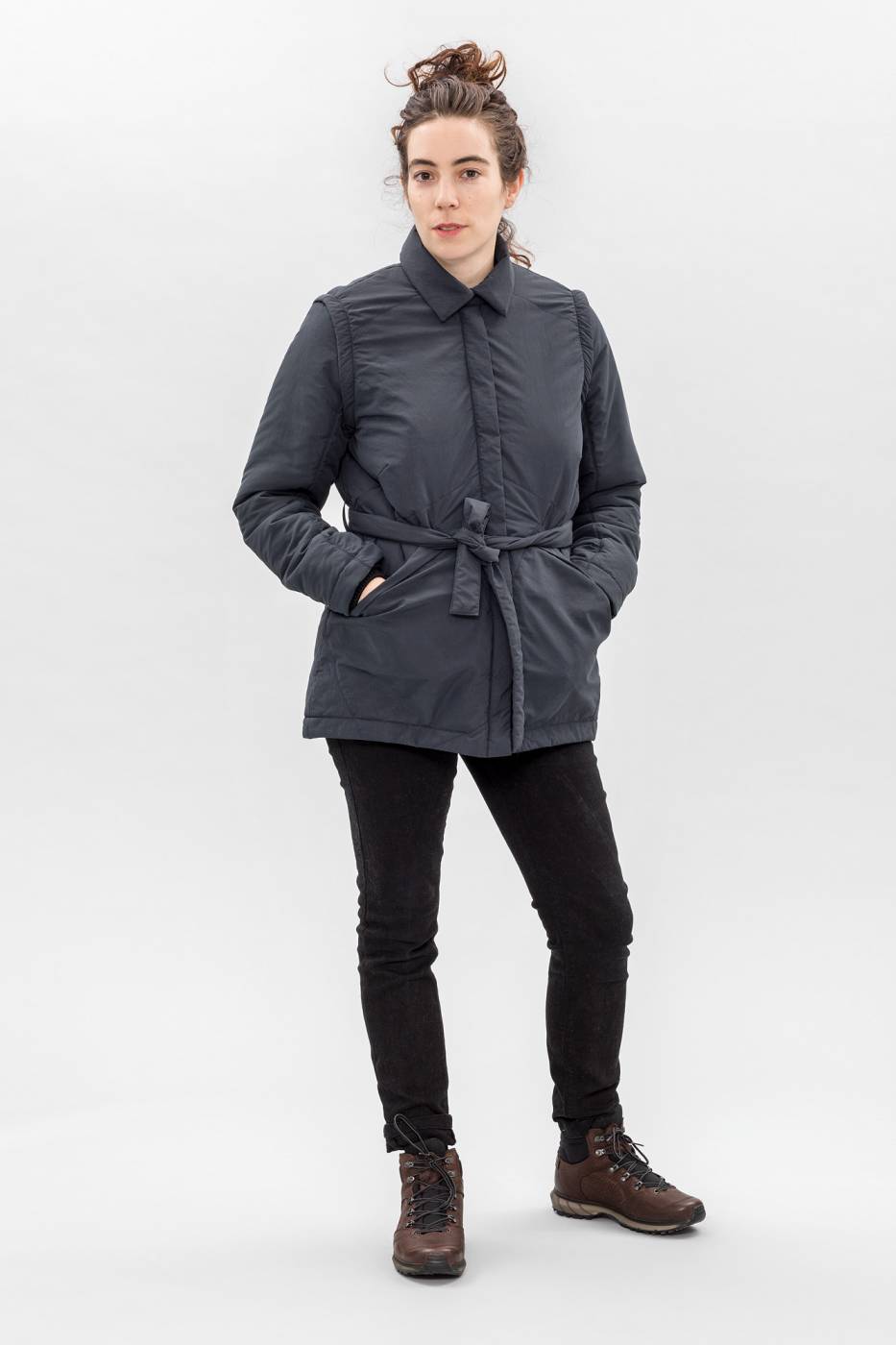 NOUW Quilted Jacket – navy