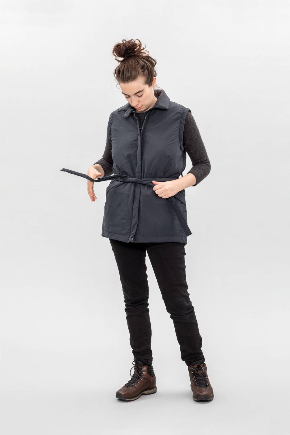 NOUW Quilted Jacket – navy