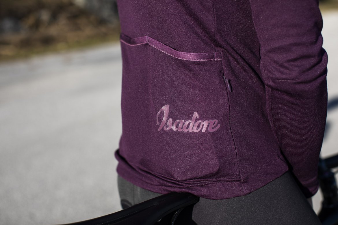 Isadore Longsleeve Cycling Jersey Mens – Purple