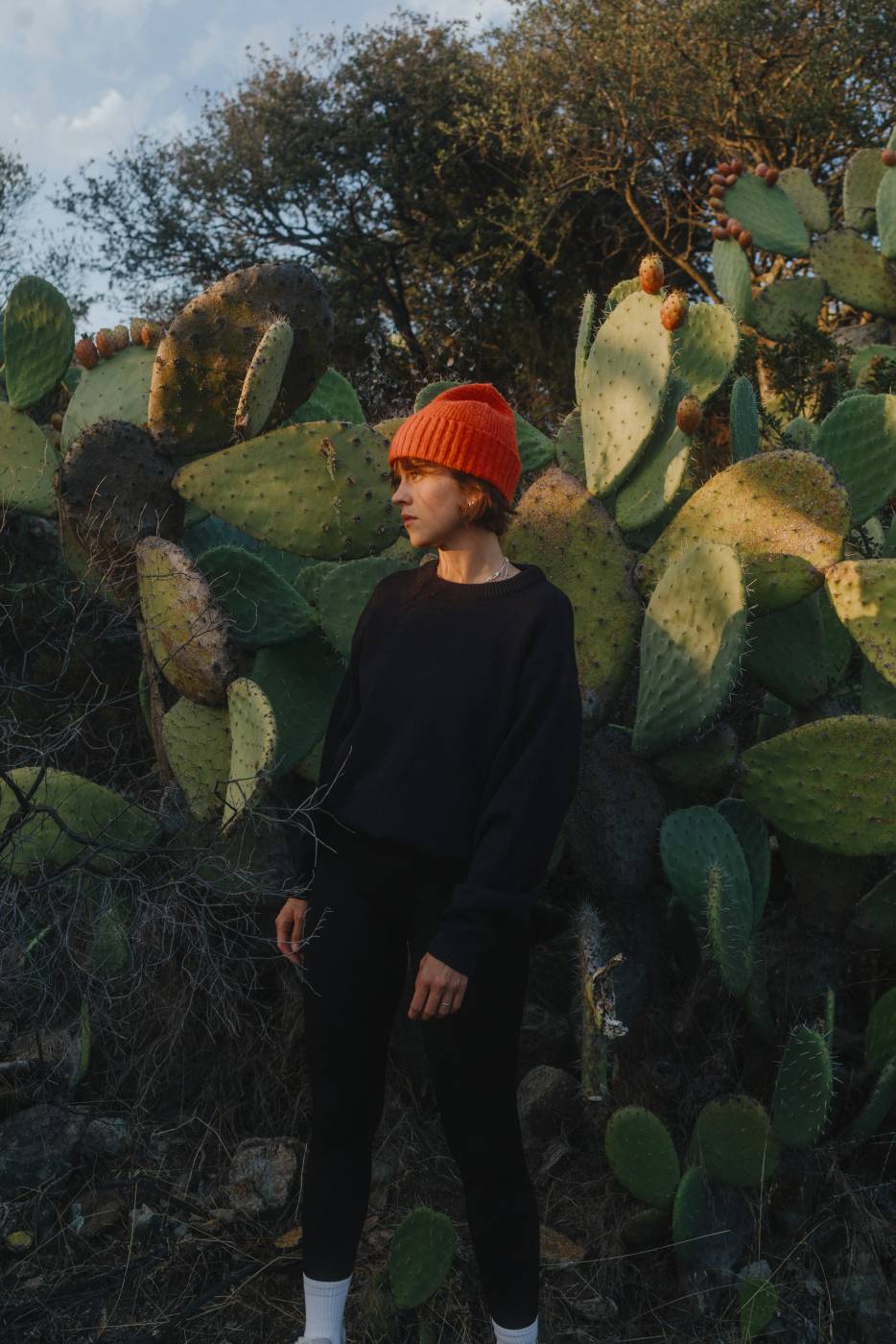 NOUW merino crew neck – navy
