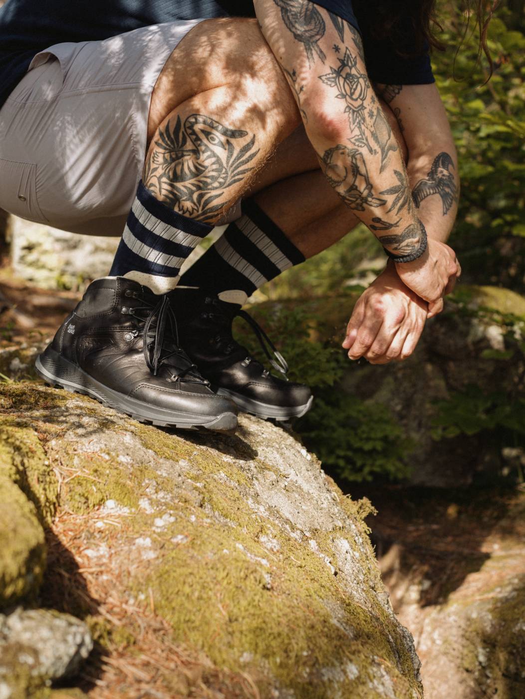 Hanwag Travi Trekking Schuhe – Schwarz