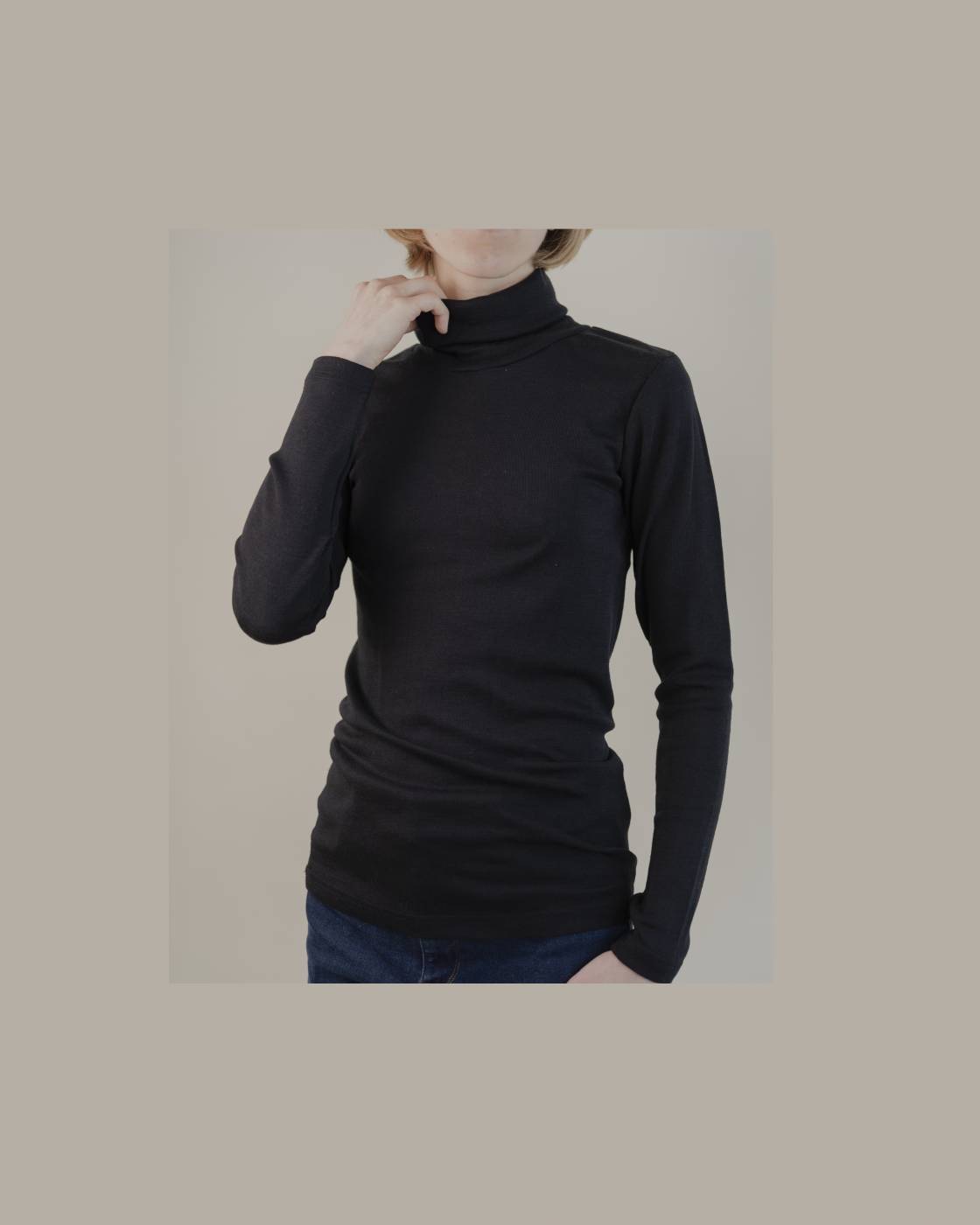 Produktfoto Rollkragen Shirt