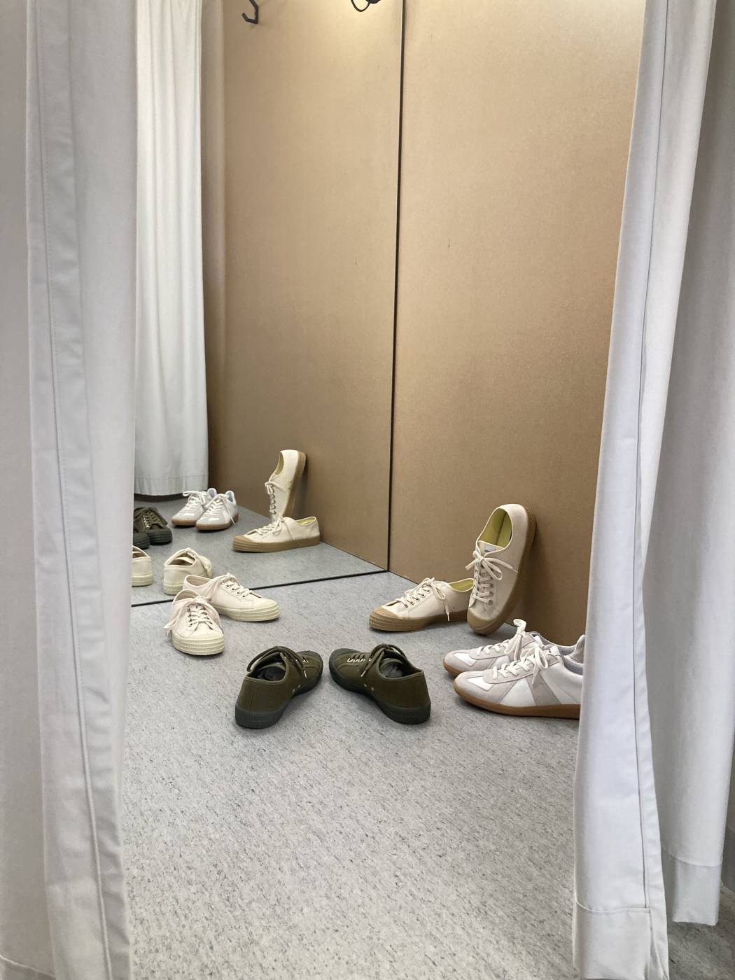 Novesta Star Master Schuhe olive grün und beige