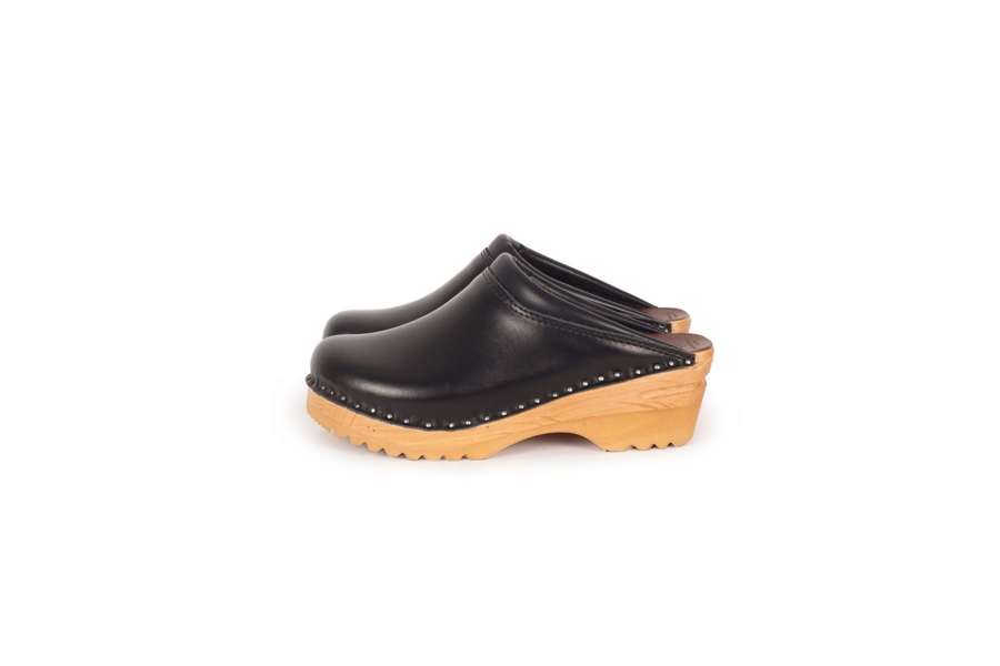 Troentorp Clogs – black/natural